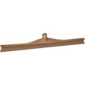 Remco Vikan 24in Single Blade Ultra Hygiene Squeegee, Brown 716066